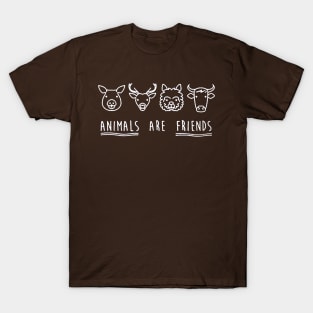 Animals are Friends T-Shirt